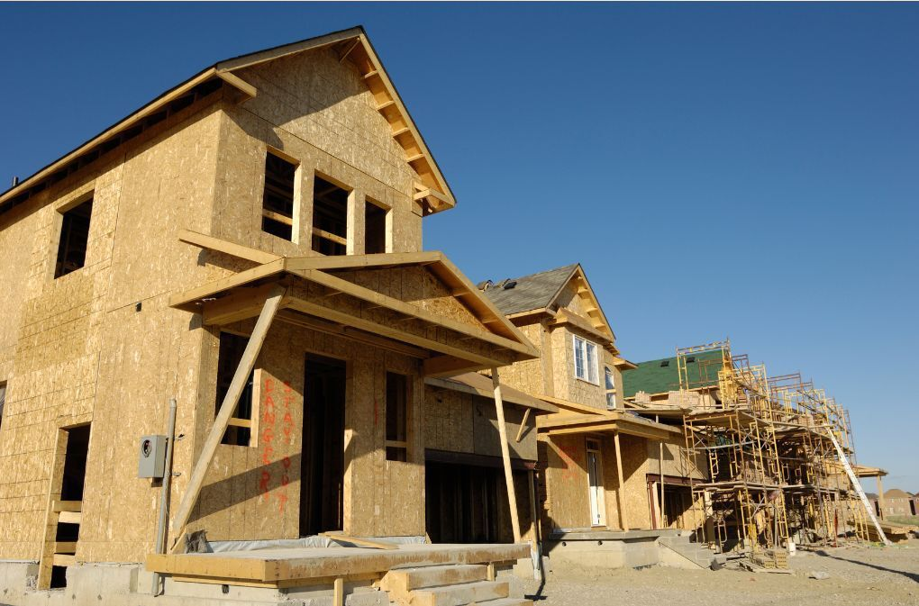 Residential construction site